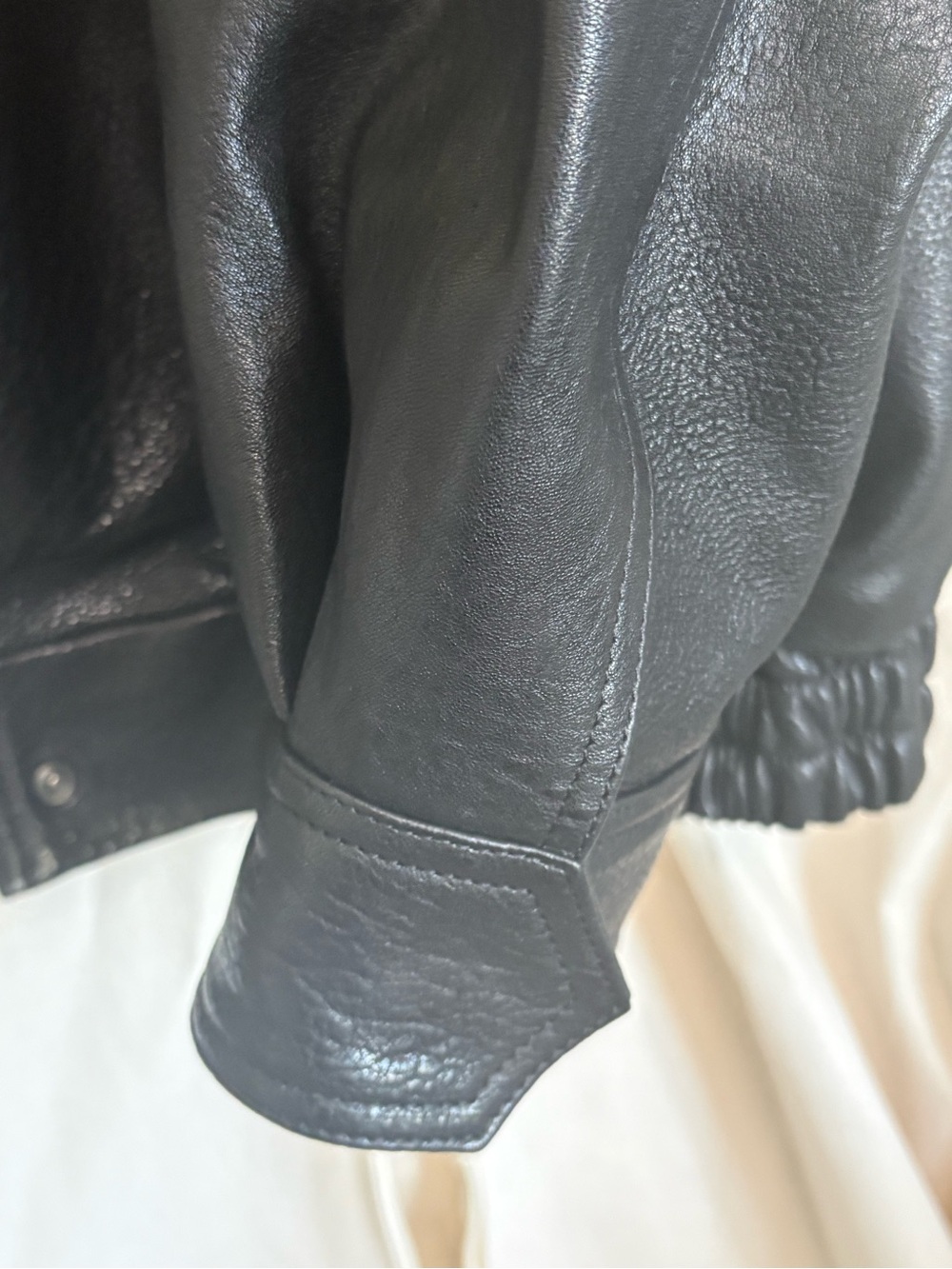 Nour Hammour Micah Leather Jacket BNWT in Black XS - Picture 16 of 16